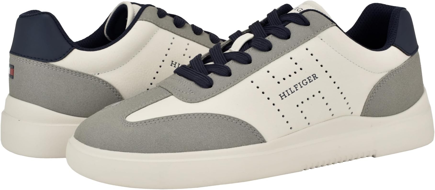 

Кроссовки Tommy Hilfiger Chafik, цвет Light Grey/Cream Multi