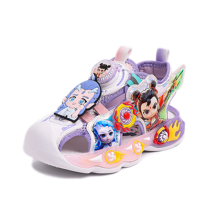 

Детские сандалии с нескользящей подошвой SHIBU, фиолетовый