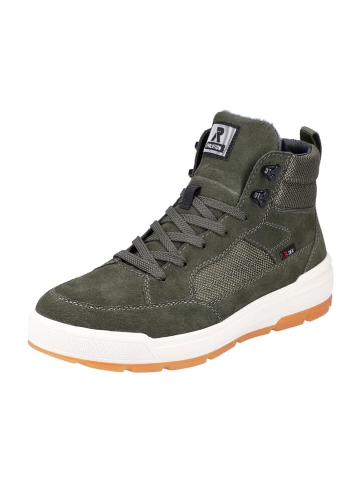 

Высокие кроссовки Rieker Evolution Schnürboots, оливковый, Зеленый, Высокие кроссовки Rieker Evolution Schnürboots, оливковый