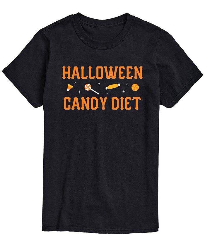 

Мужская футболка классического кроя Halloween Candy Diet AIRWAVES, черный