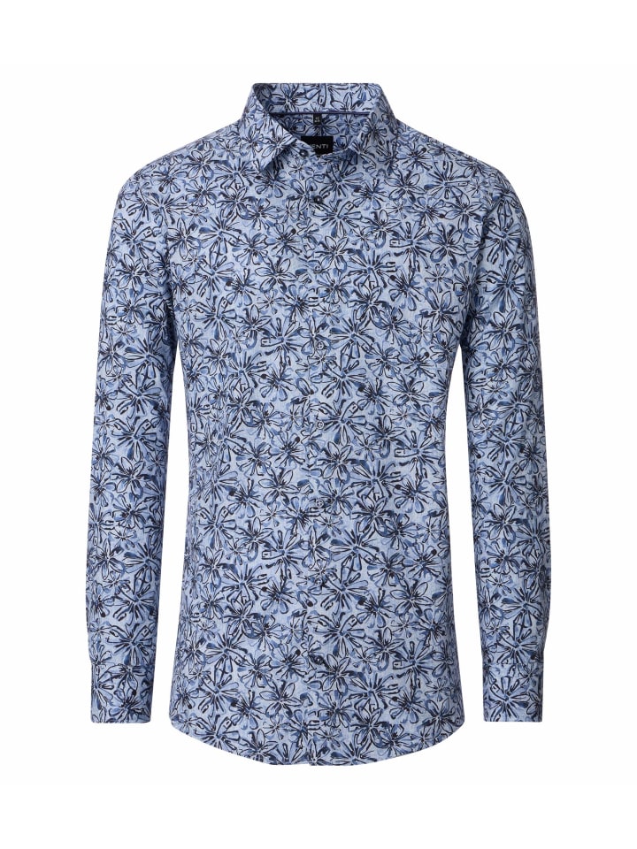 

Venti Деловая рубашка синего цвета