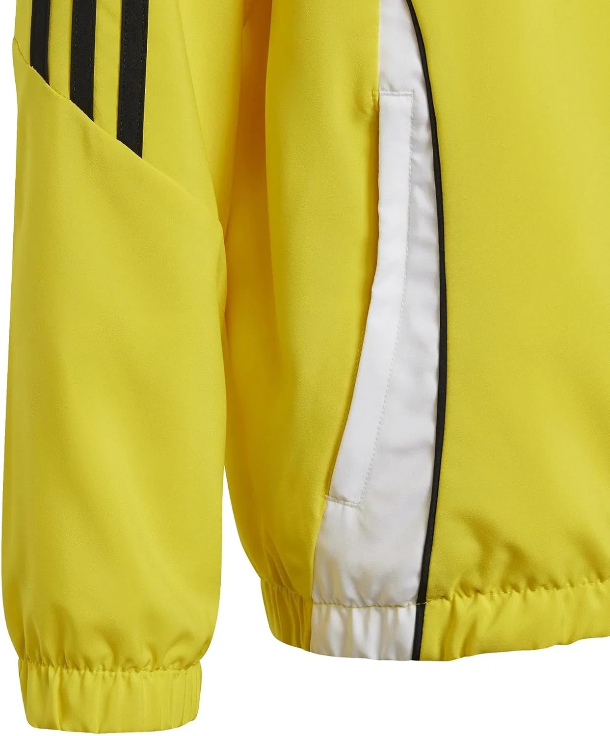 Детская ветровка adidas Tiro24, Team Yellow/White/Black — фото 3