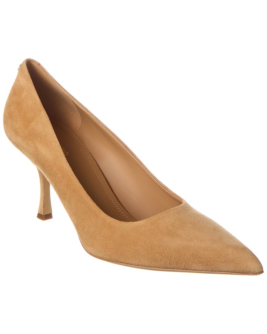 Туфли Ferragamo из замши Salvatore Ferragamo, коричневый