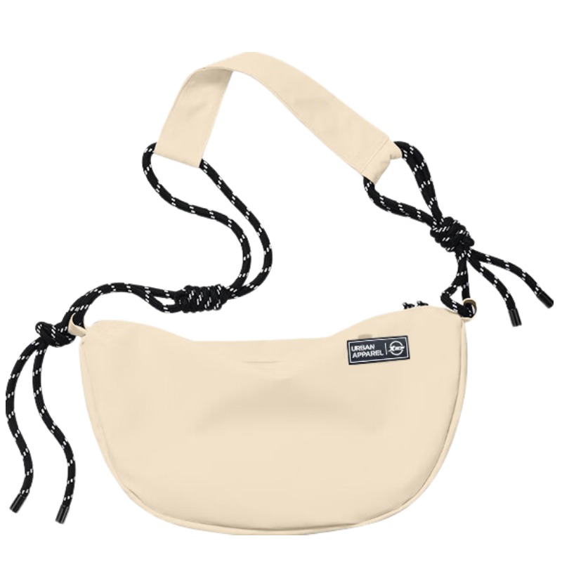 

XTEP Тканевая наплечная сумка Regular Unisex Black, White
