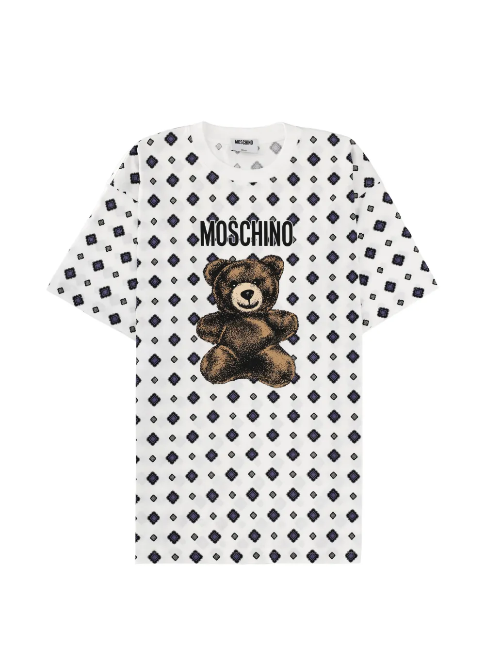 

Футболка с медвежонком Moschino, белый