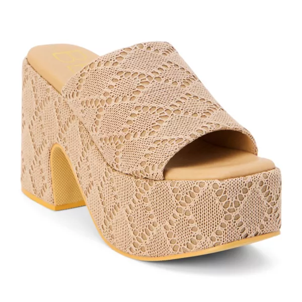 Женские массивные сандалии на платформе Como Beach By Matisse, цвет camel