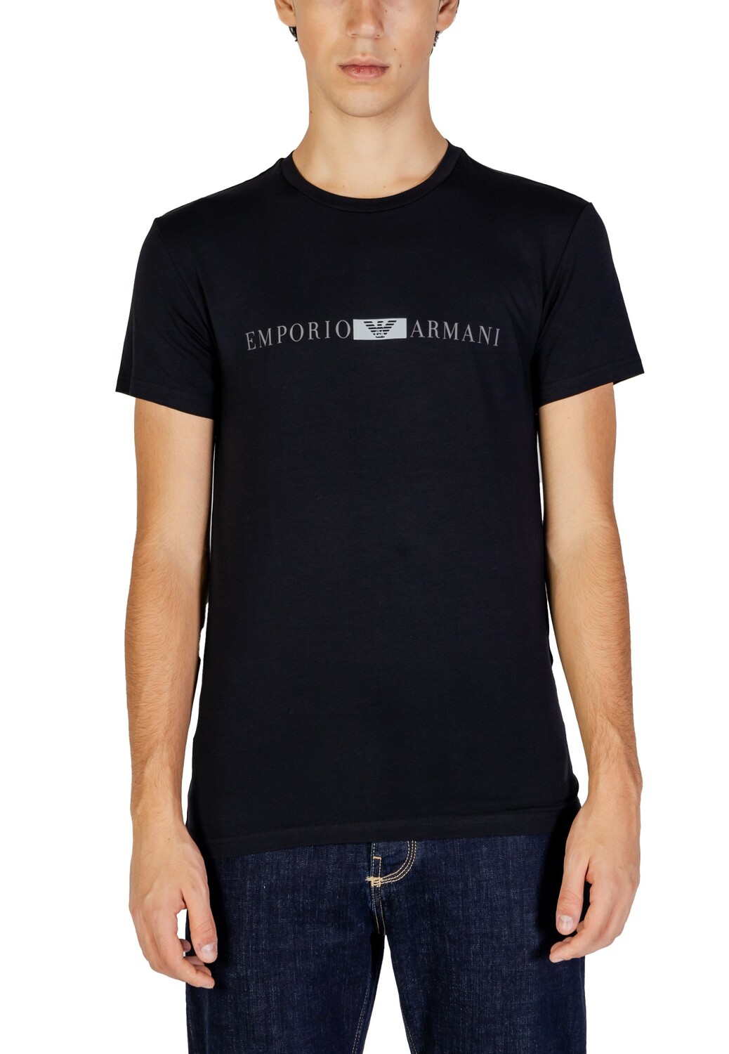 

Футболка мужская Emporio Armani underwear с принтом, черный