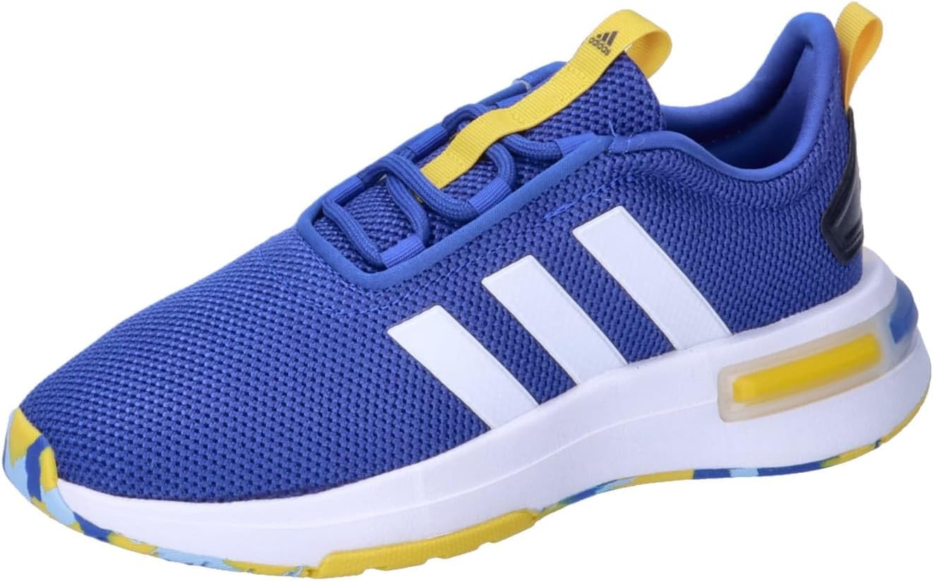 

Кроссовки adidas Kids Racer Tr23, белый/синий/желтый