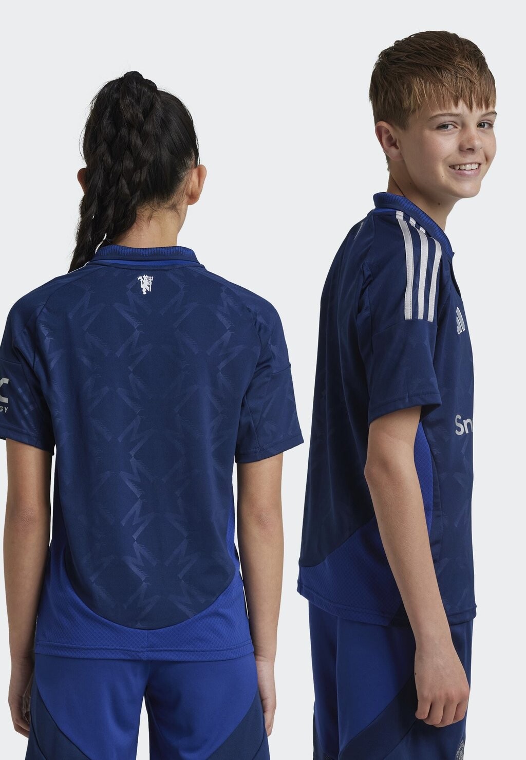 

Футболка MANCHESTER UNITED SHORT SLEEVE adidas Performance, темно-синий