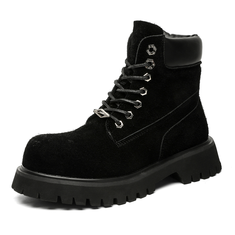 

PAVEA Матовые черные мужские ботинки, цвет Matte Black