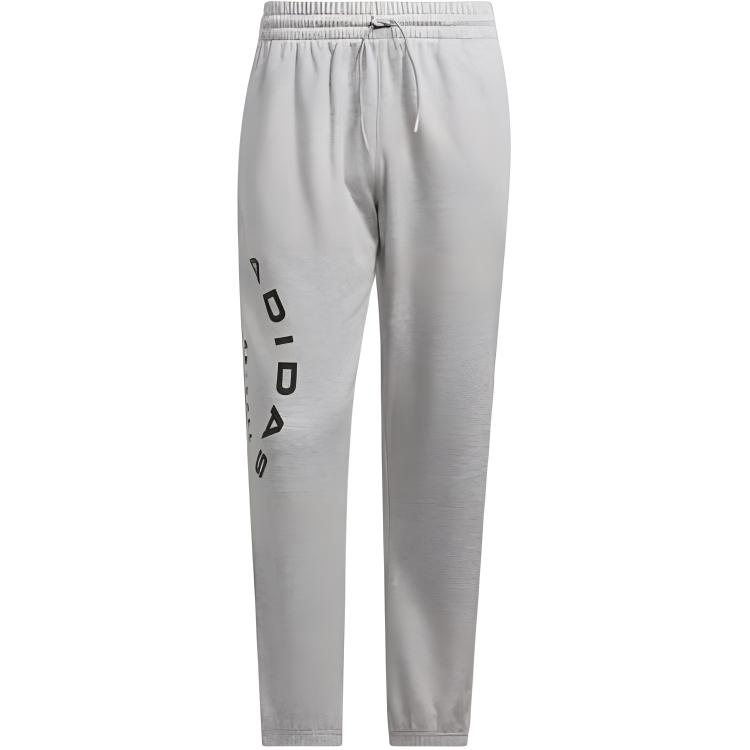 Флисовые брюки Foundation Adidas, средне-серый/черный — фото 2