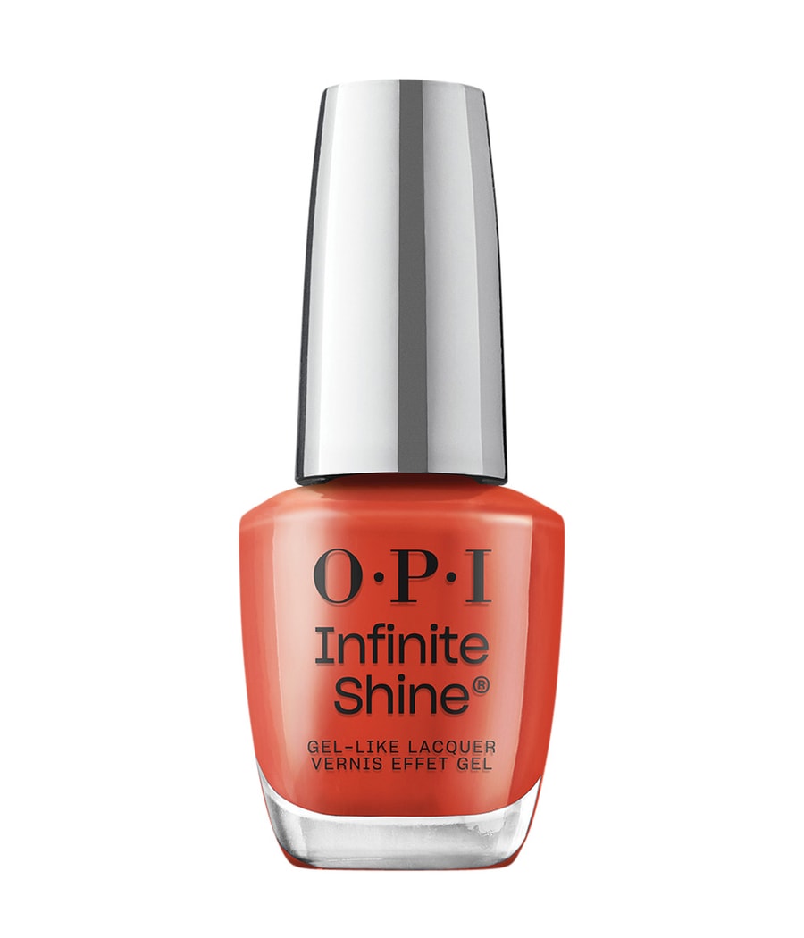 

Лак для ногтей OPI Infinite Shine, Knock 'Em Red, 15 ml