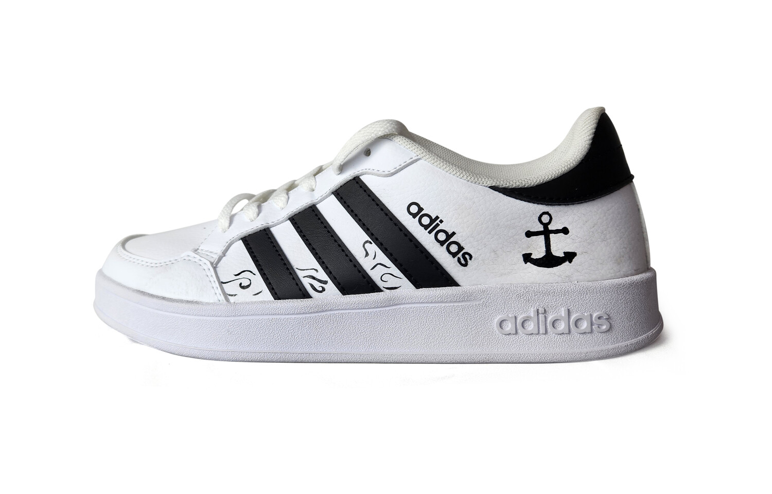 

Кроссовки Adidas Neo Breaknet Skateboard Shoes Men Low-Top Black White, Белый, Кроссовки Adidas Neo Breaknet Skateboard Shoes Men Low-Top Black White