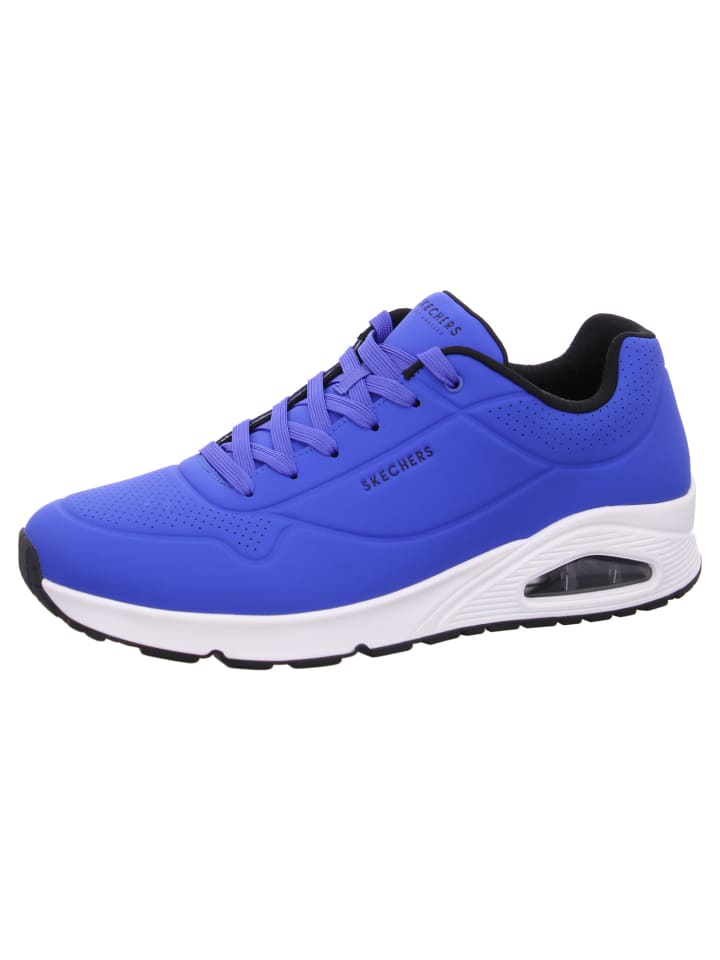 

Кроссовки на шнуровке Skechers, синий