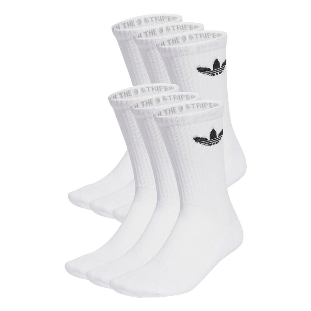 

Носки ADIDAS ORIGINALS Trefoil Cushion Crew, белый