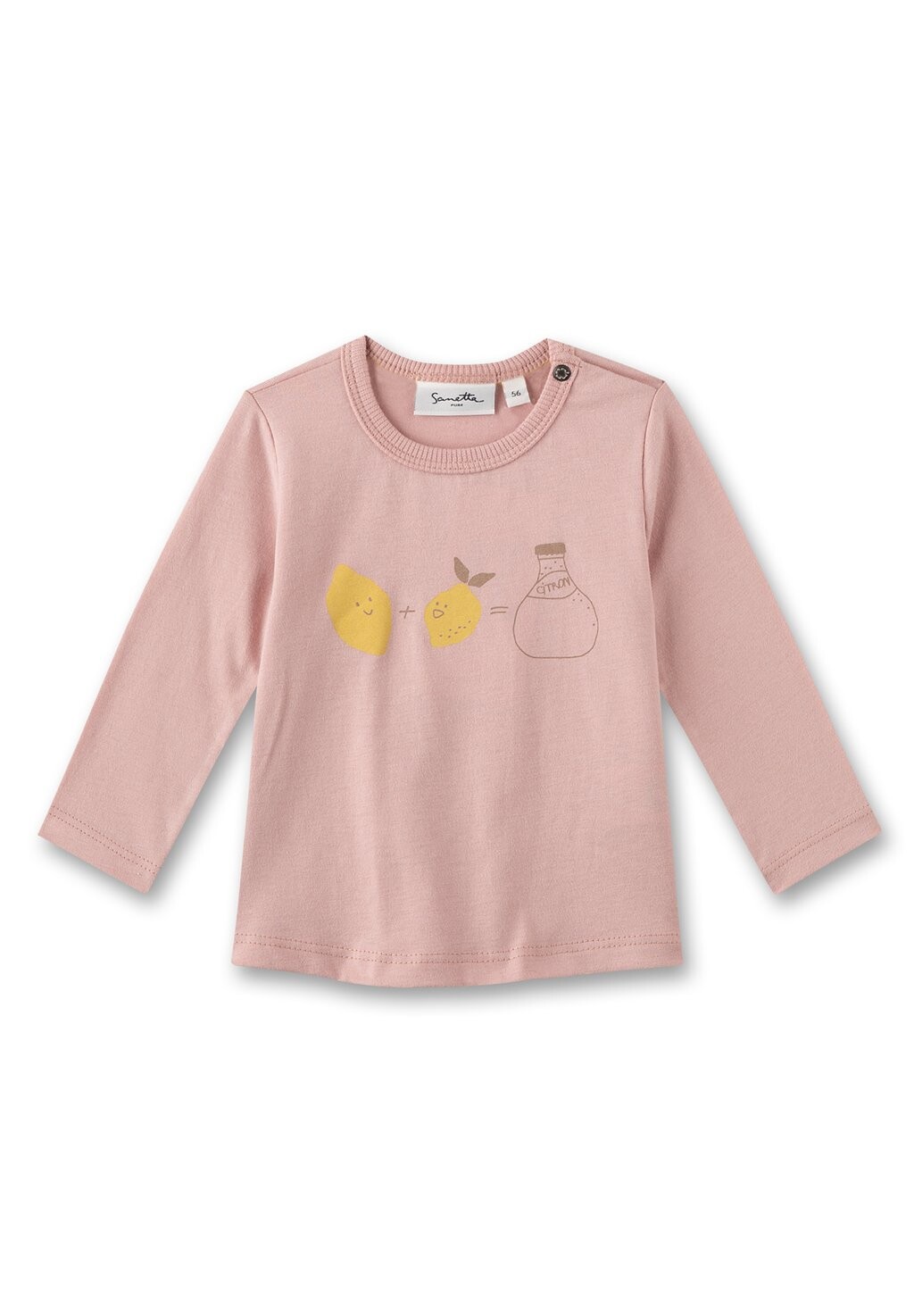

Рубашка с длинным рукавом Sanetta Pure, цвет rosa