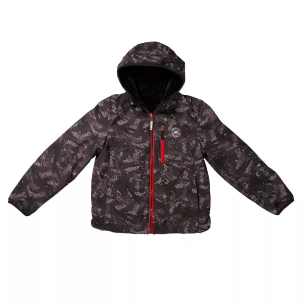 

Двусторонняя пушистая куртка для мальчиков 4-20 лет Zeroxposur, цвет black camo