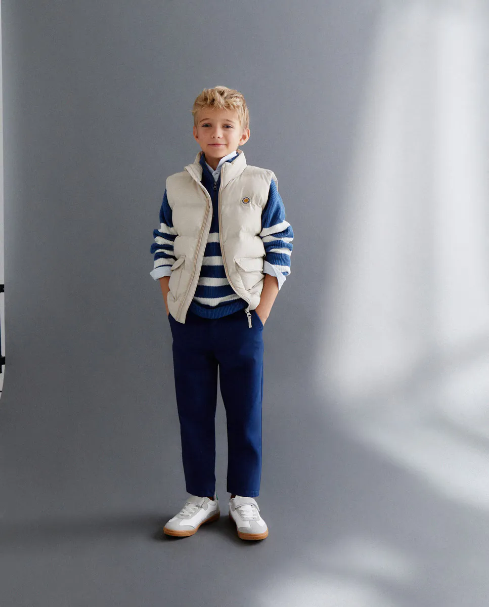 

Жилет для мальчика Kids El Corte Inglés, цвет Tostado