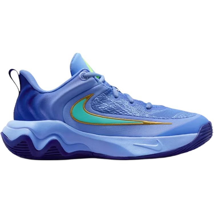 Nike Детские баскетбольные кроссовки Giannis Immortality 4 Low top, синие, унисекс — фото 3