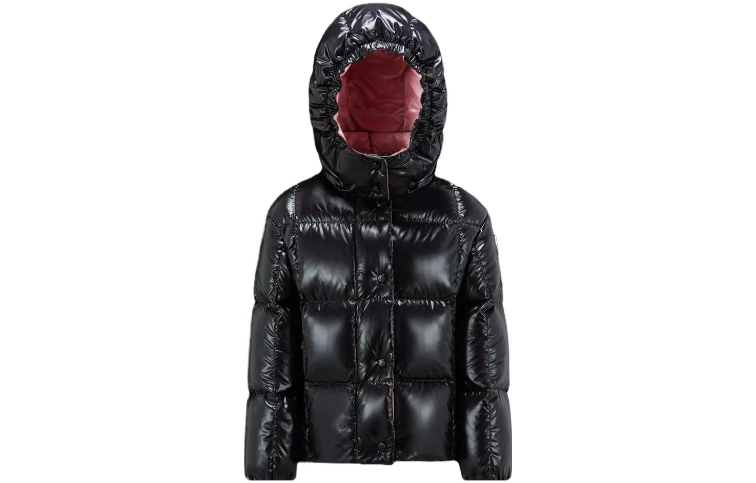 Moncler Пуховик parana series black детский