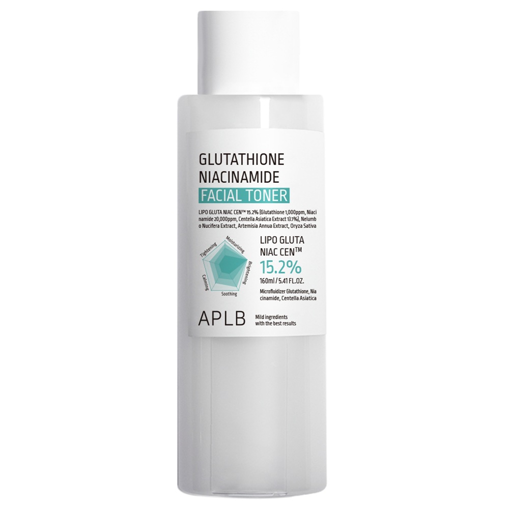 

Тоник для лица glutathione niacinamide facial toner Aplb, объем 160мл