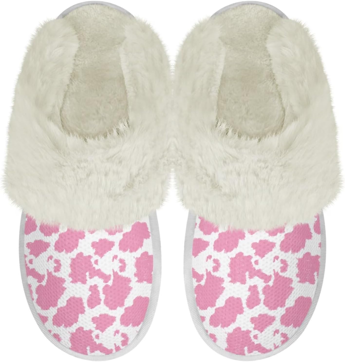 

Женские домашние тапочки Binienty, мужские тапочки, теплые зимние комнатные обувь, розовый