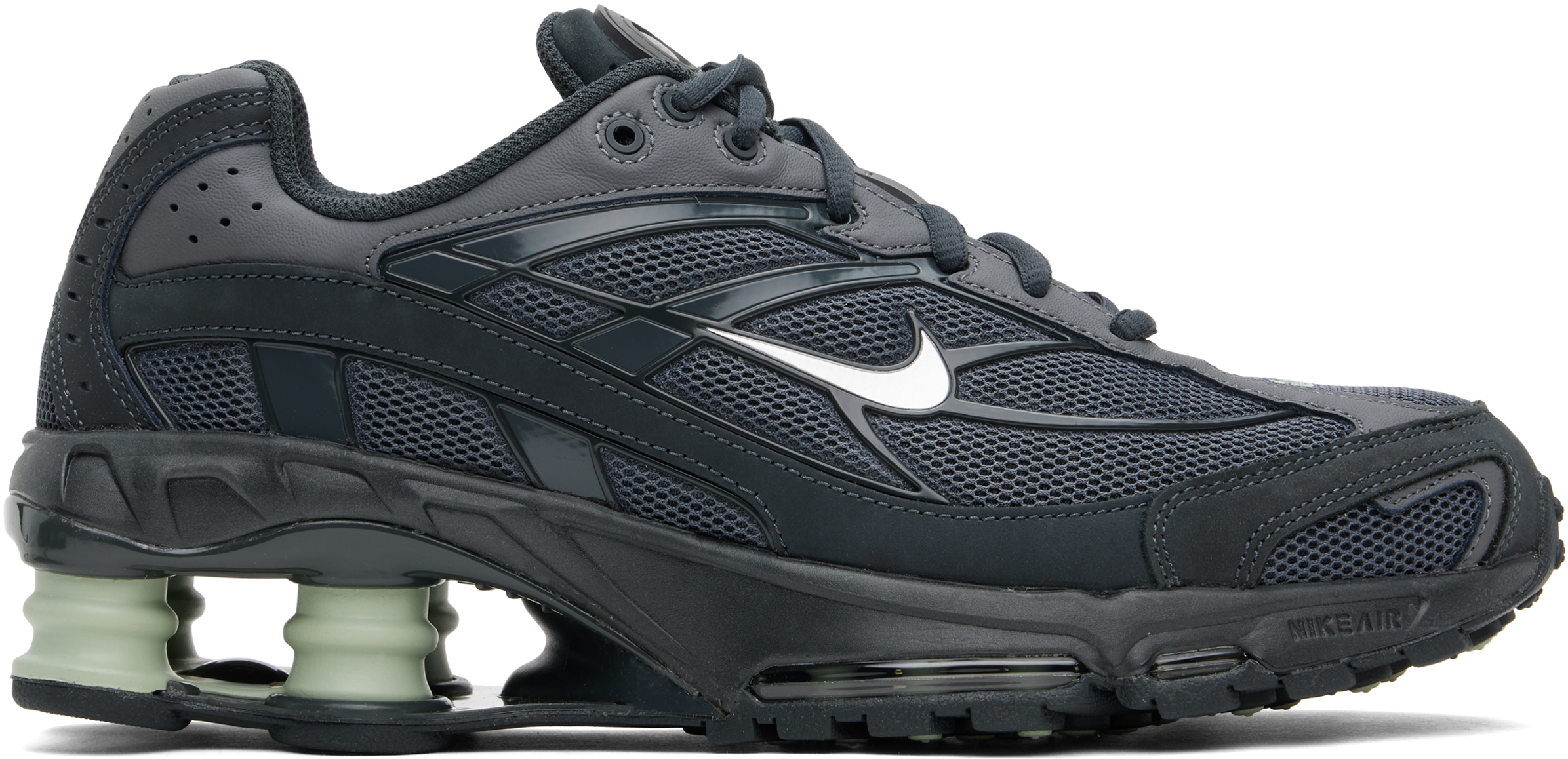 

Серые кроссовки Shox Ride 2 Nike, Серый, Серые кроссовки Shox Ride 2 Nike