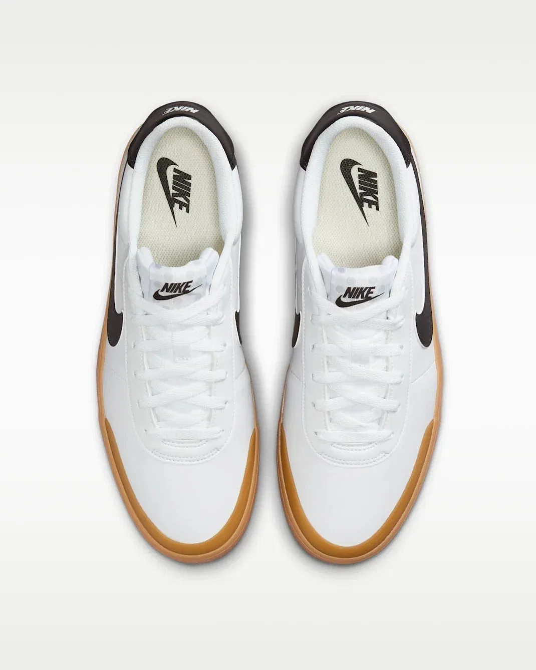 Кроссовки Nike Court Shot FQ8146-112, белые, с логотипом Swoosh, повседневная обувь SHOP178 — фото 4