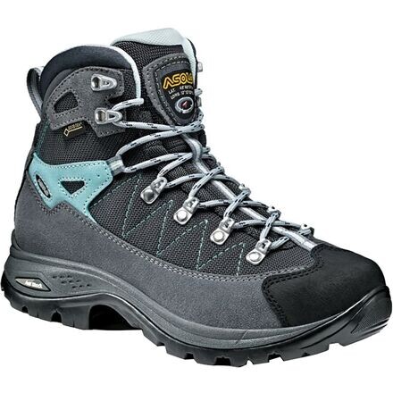 

Походные ботинки Finder GV женские Asolo, цвет Grey/Gunmetal/Pool Side