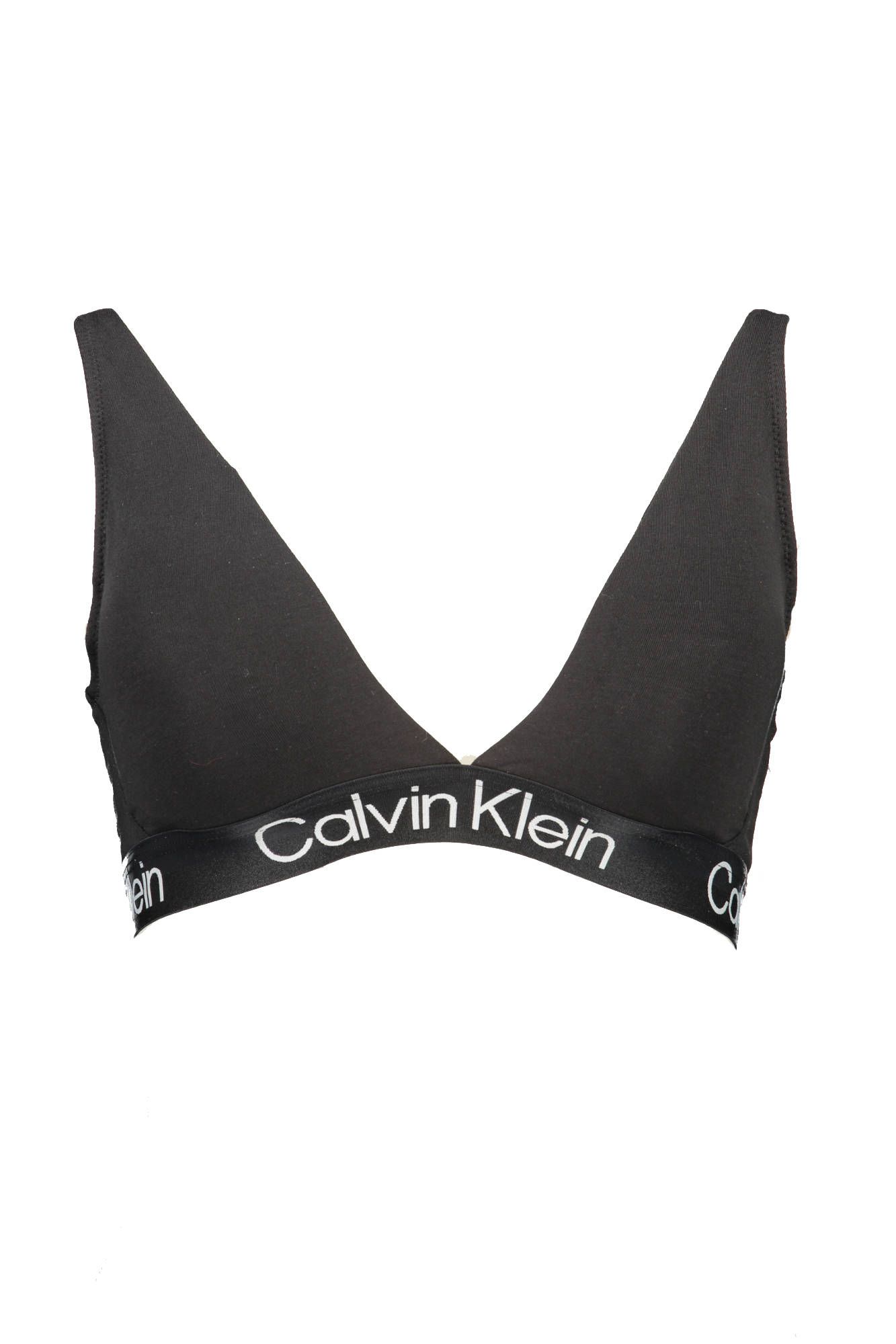 

Черный хлопок женский бюстгальтер-бралетт Calvin Klein