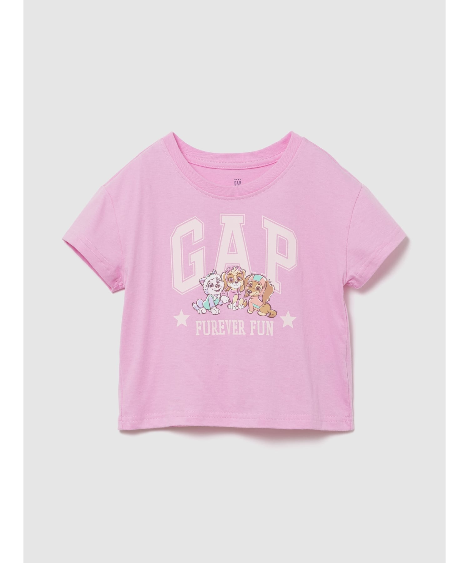 (K) Футболка с логотипом GAP "Щенячий патруль" (для малышей/младенцев), PARISIAN_PINK