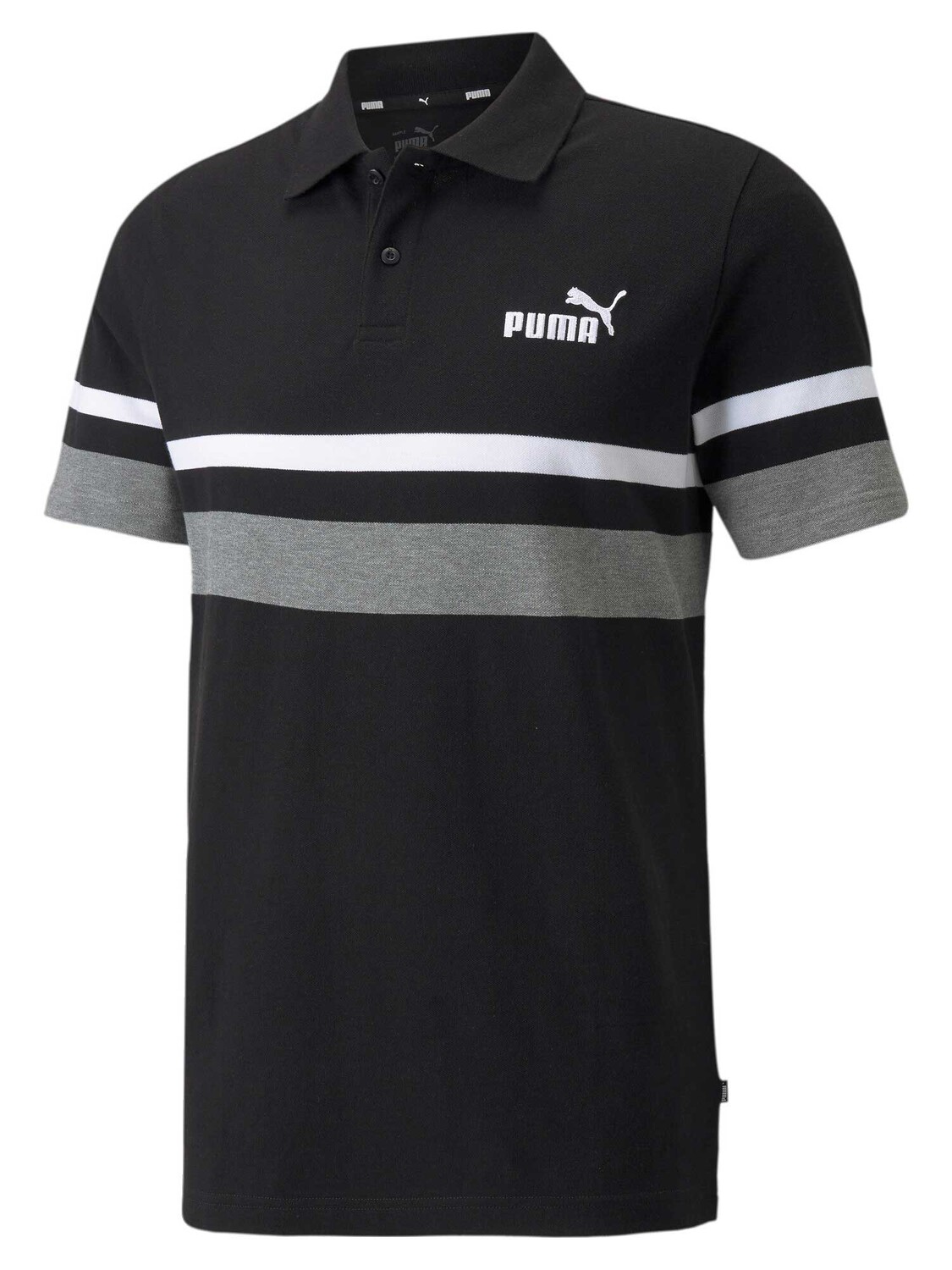 

Футболка Puma ESS Stripe Polo, черный