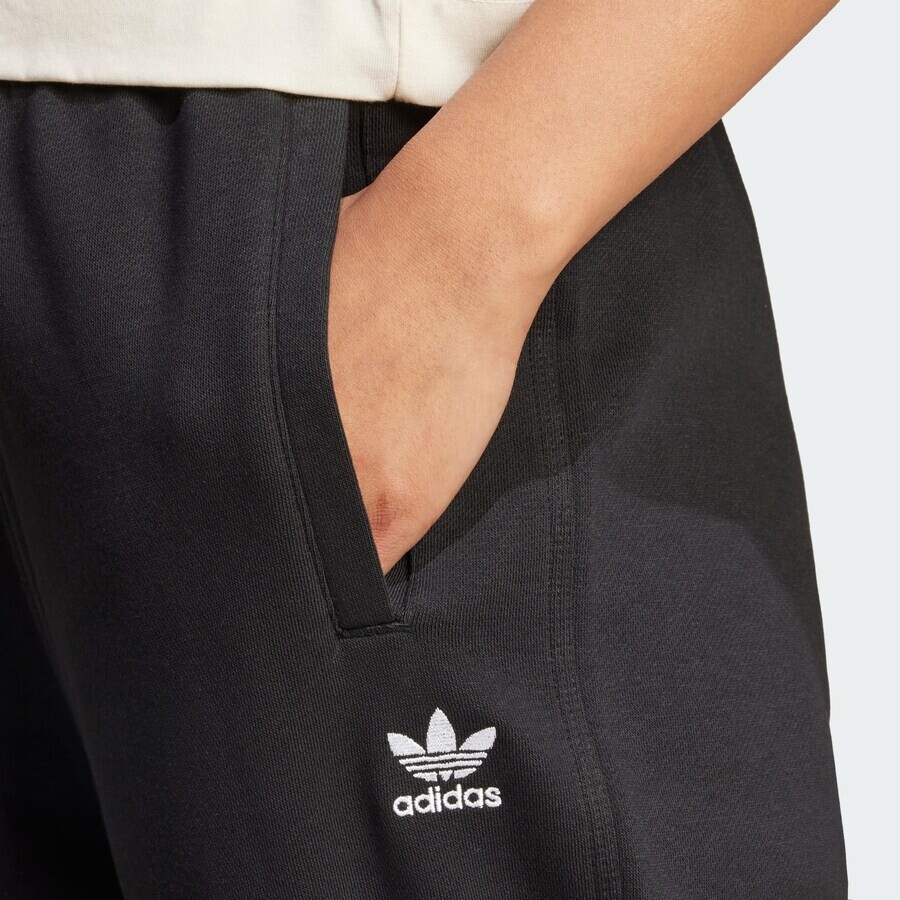 Зауженные брюки Adidas ESSENTIALS, черный — фото 4