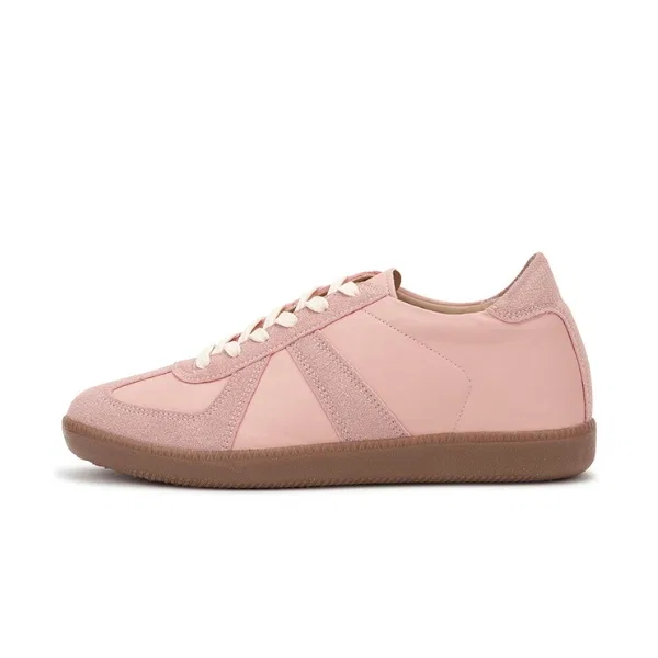 Мужские кеды на платформе DIFFERSHOE 7CM розовые