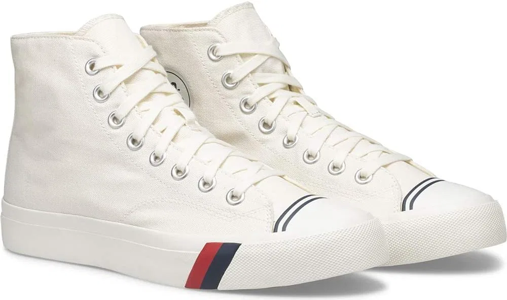 Классические парусиновые кроссовки PRO-Keds Herren Royal Hi, White — фото 2