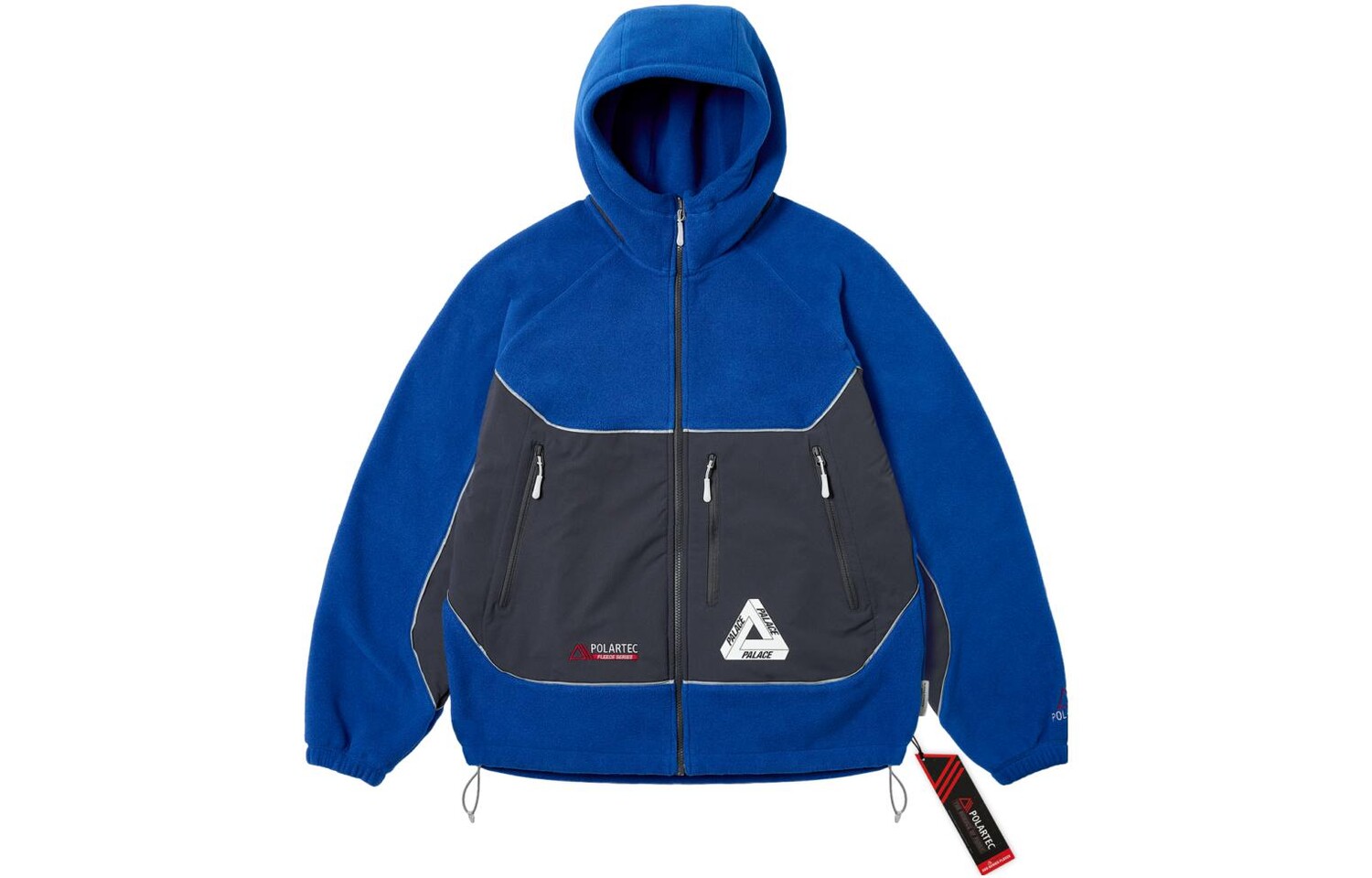 

Куртка унисекс Palace Polartec 3M с капюшоном, синий