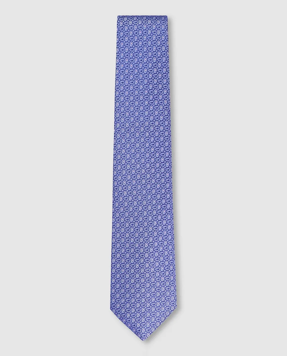 

Мужской шелковый галстук Miguel Bellido, синий