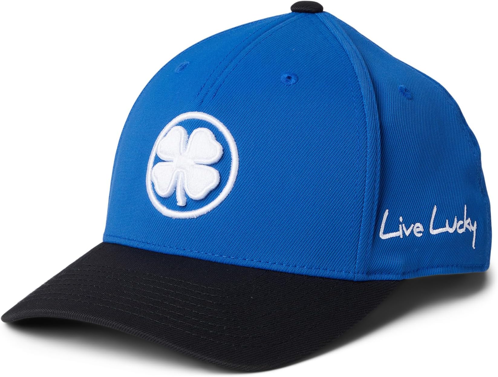 

Бейсболка Black Clover Inner Luck 3 Adjustable Hat, цвет Royal/Black Hat/3d White Clover