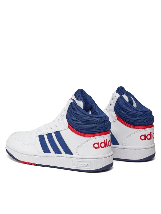 Adidas Кроссовки Hoops Mid Shoes GZ9647 белые — фото 3