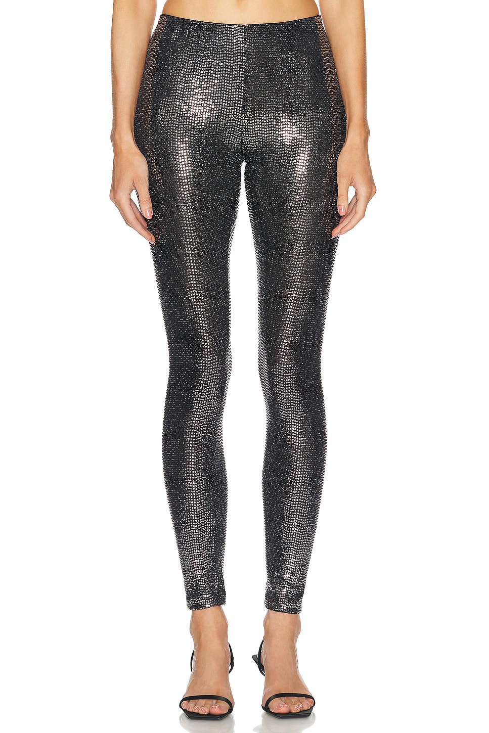 

Джошуа Леггинс Isabel Marant, цвет Black & Silver