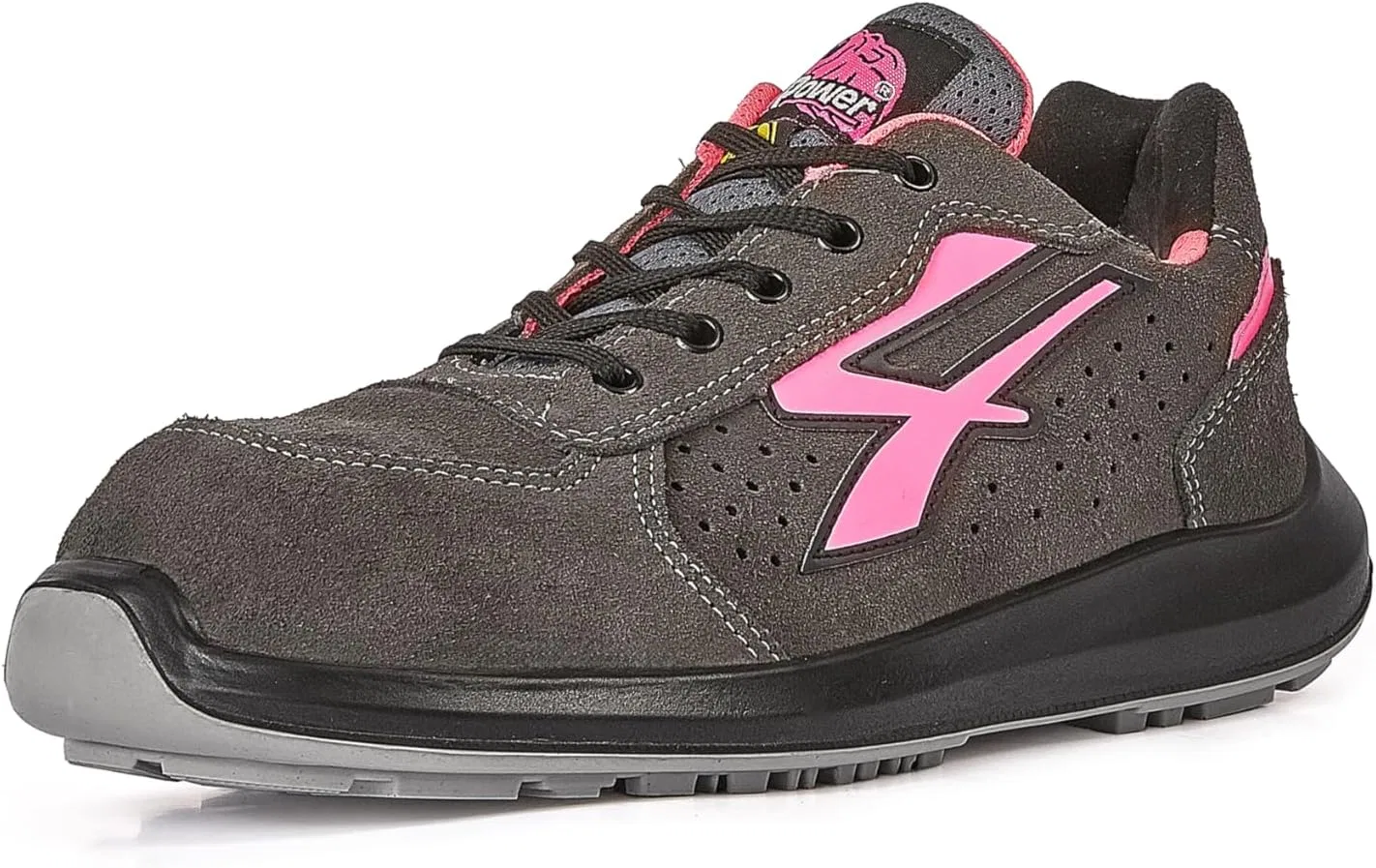 Защитная обувь U Power Unisex Electra S ESD S1ps Fo Sr, Bleigrau Fuchsia