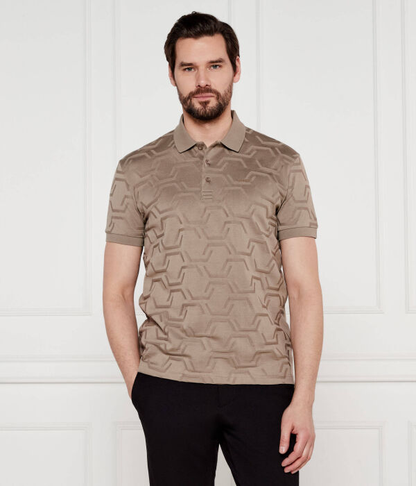 

Рубашка поло Relaxed fit Boss Green, желтый