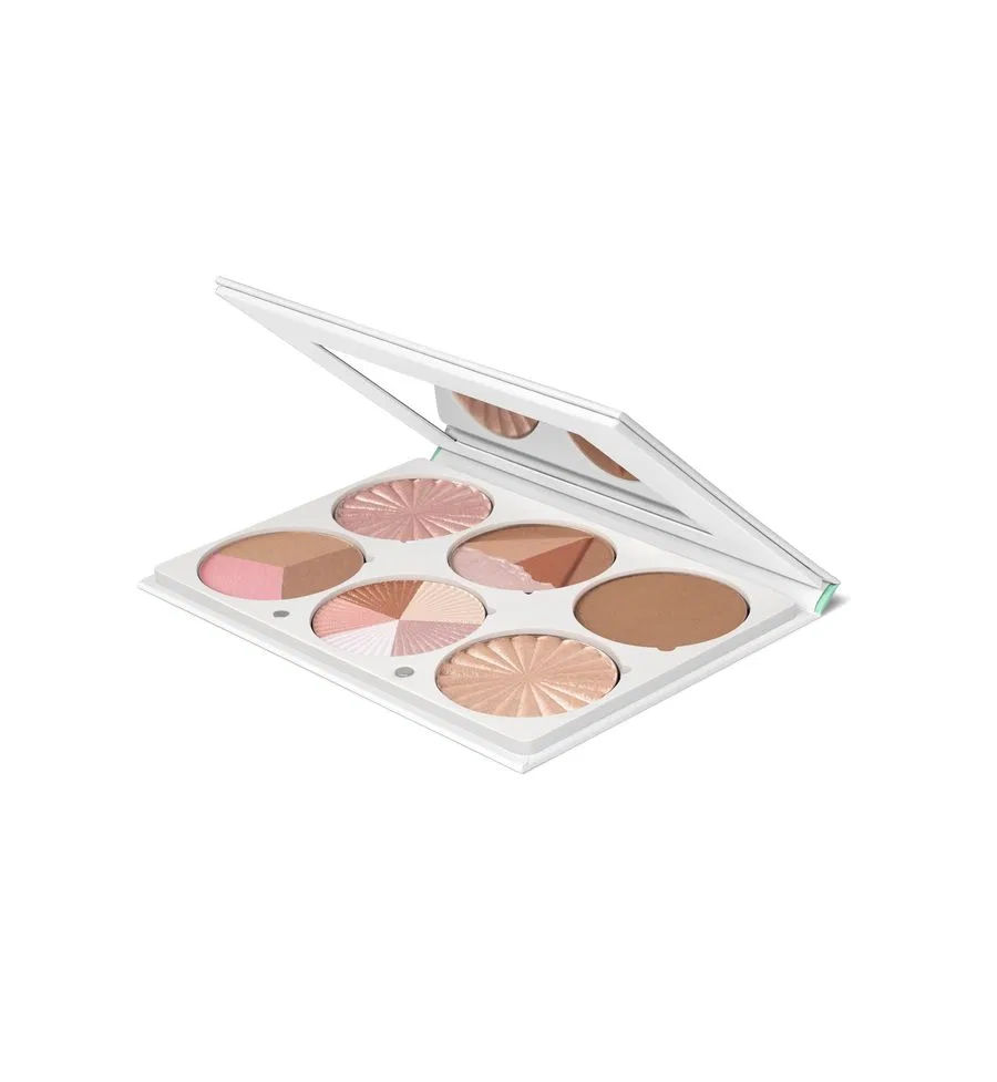 Профессиональная палетка для сияния Ofra Cosmetics, universal bronzed glow — фото 2
