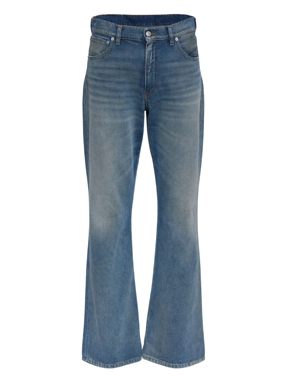 

Джинсы с пятью карманами MM6 Maison Margiela, синий