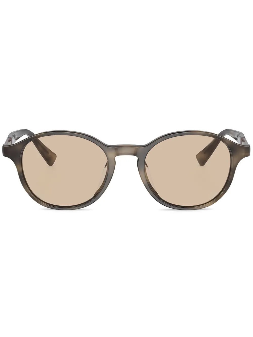 

Очки в круглой оправе Brunello Cucinelli, коричневый