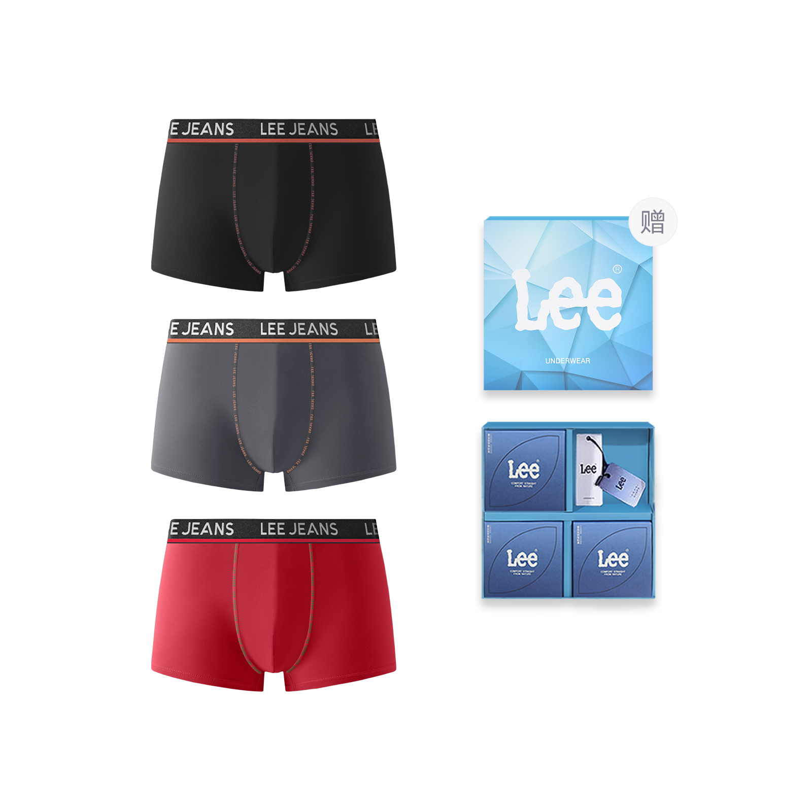 

Lee Sunset 1.0 подарочный набор мужского белья 3 шт