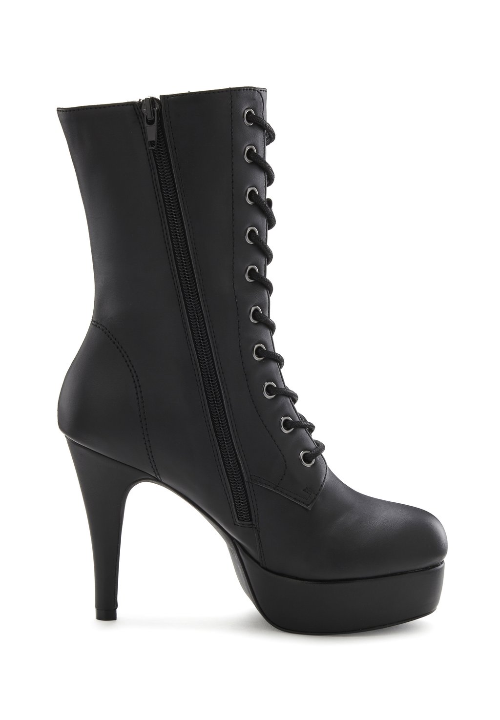 Ботильоны Platform ankle boots LASCANA, черный