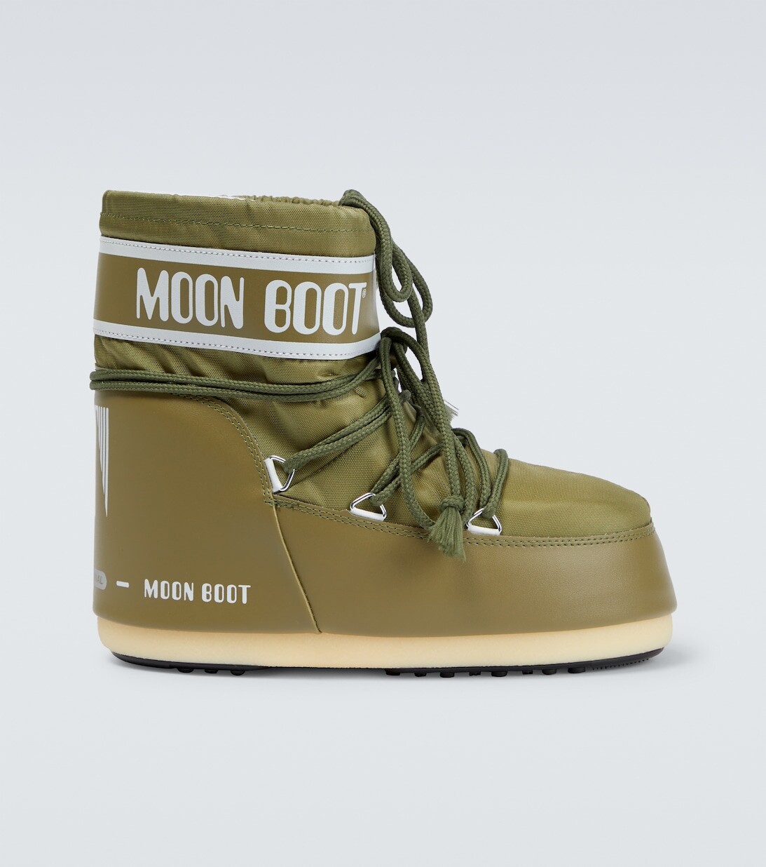 

Зимние сапоги Icon из нейлона с низким голенищем Moon Boot, зеленый