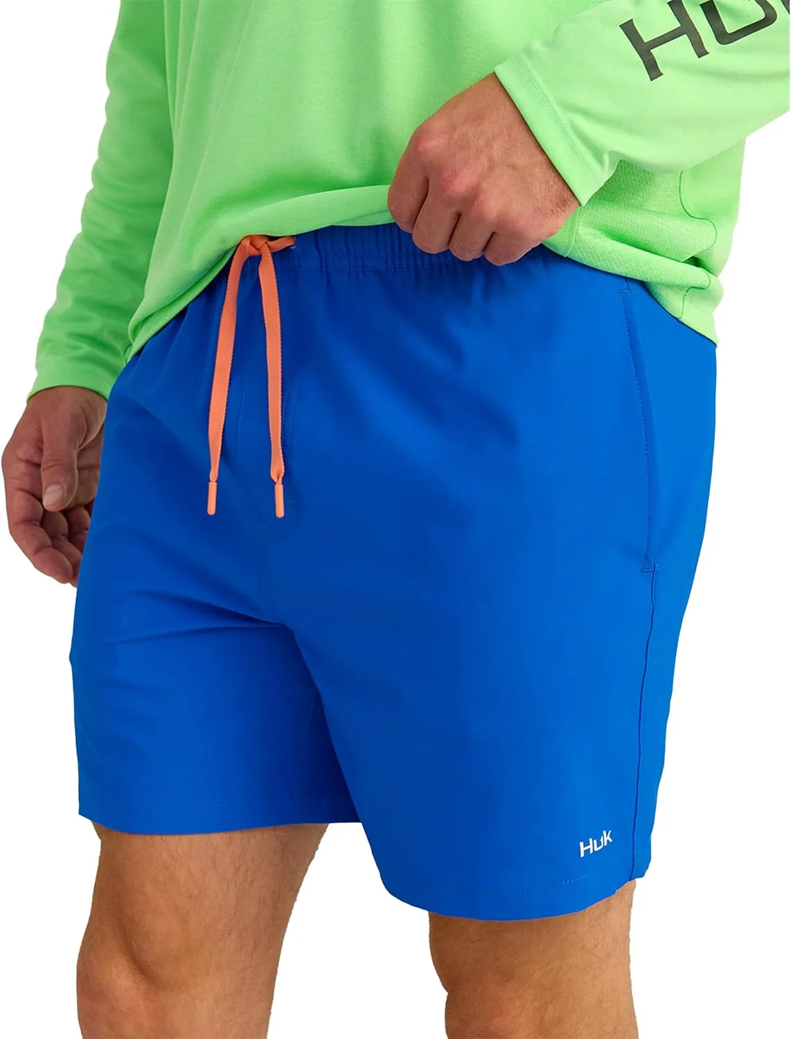 

Мужские шорты HUK Pursuit Volley 5.5" для рыбалки и плавания, быстросохнущие