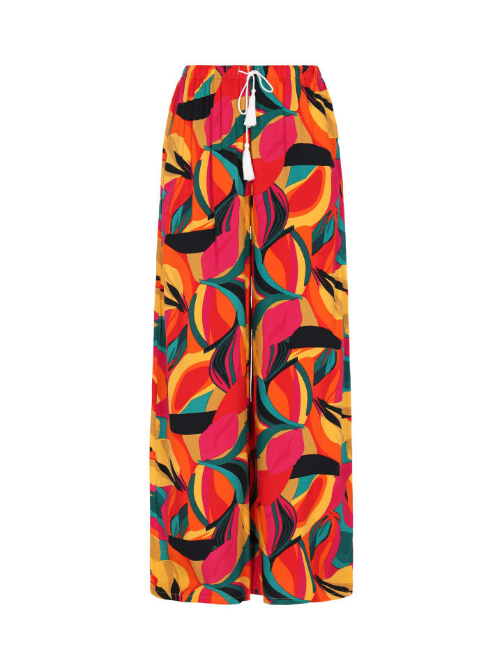 

Тканевые брюки IZIA, цвет yellow multicolor